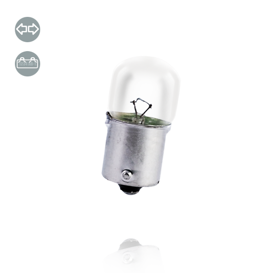 Лампа ПР R10W (12V и 24V)