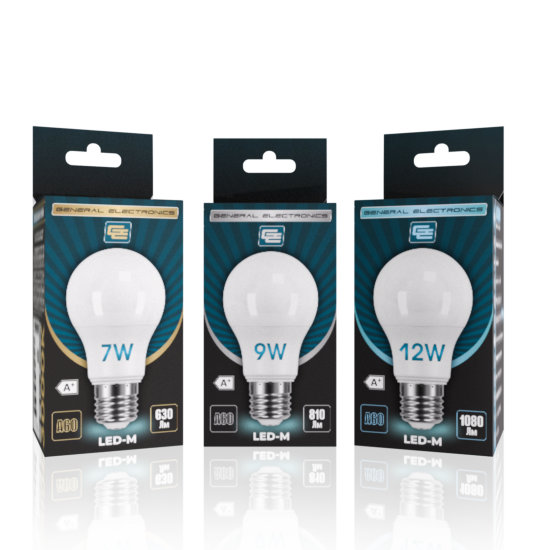 Лампа светодиодная LED-M A60
